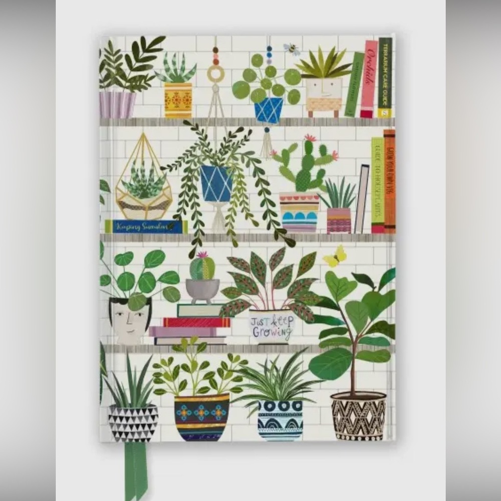 Georgia Breeze Books & Plants Journal | Foil Cover + Magnetic Closure NEW